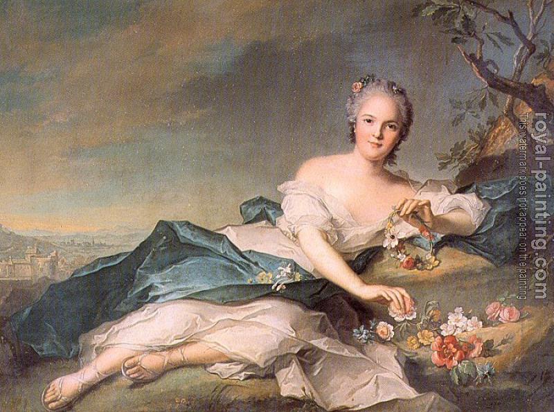 Jean Marc Nattier : Henrietta of France as Flora